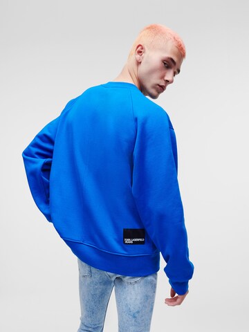 KARL LAGERFELD JEANS - Sweatshirt em azul