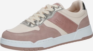 Baskets basses 'ONLSWIFT-4' ONLY en rose : devant
