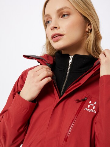 Haglöfs Outdoor Jacket 'Astral' in Red