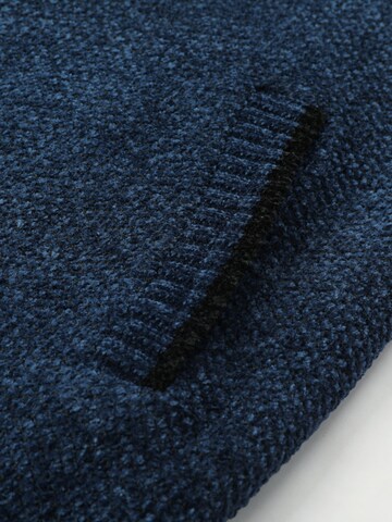 Youthup Knit Cardigan in Blue