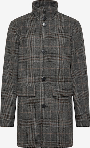 DreiMaster Klassik Between-Seasons Coat in Grey: front