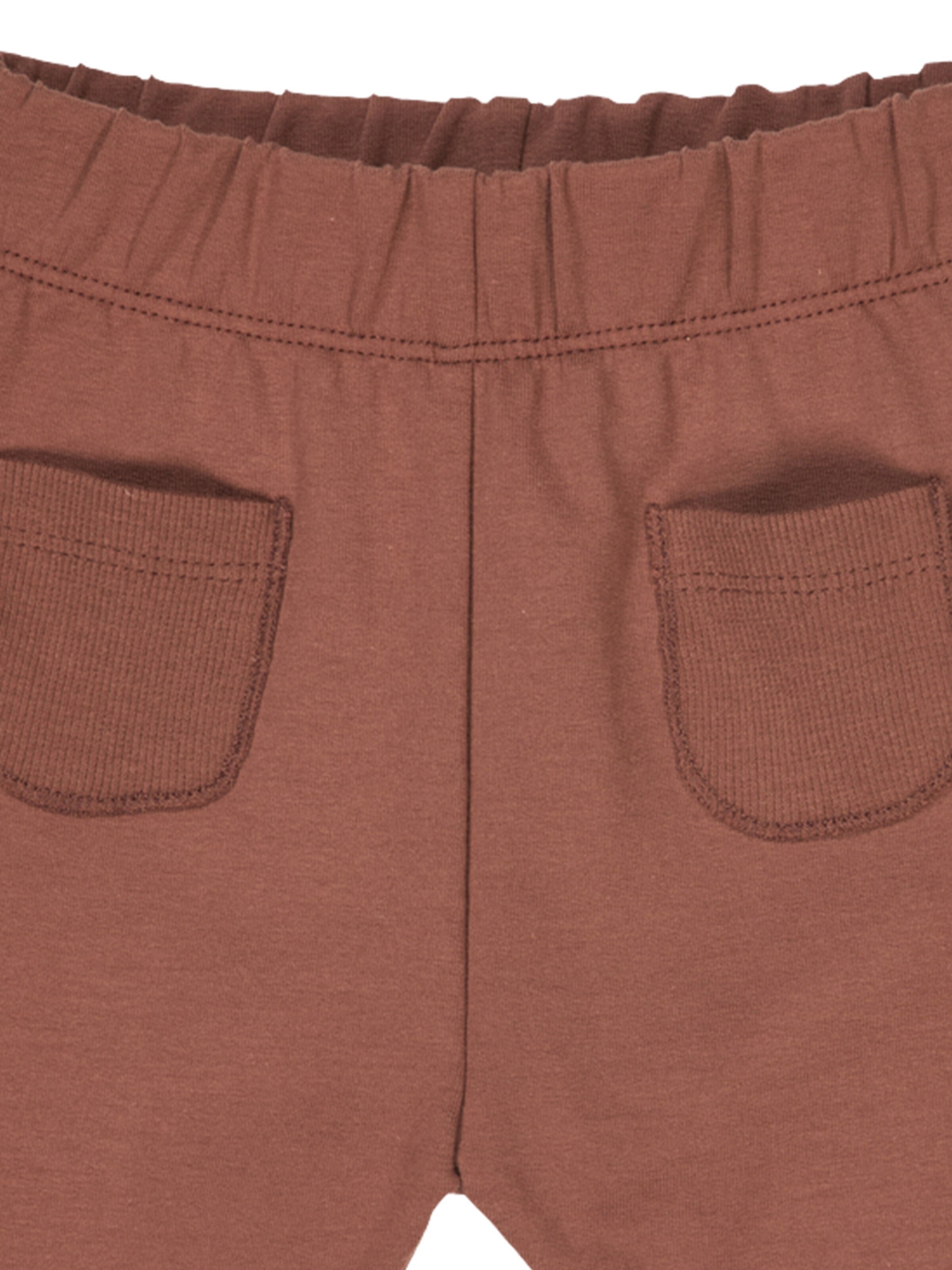 Müsli by GREEN COTTON - Loosefit Calças em vermelho