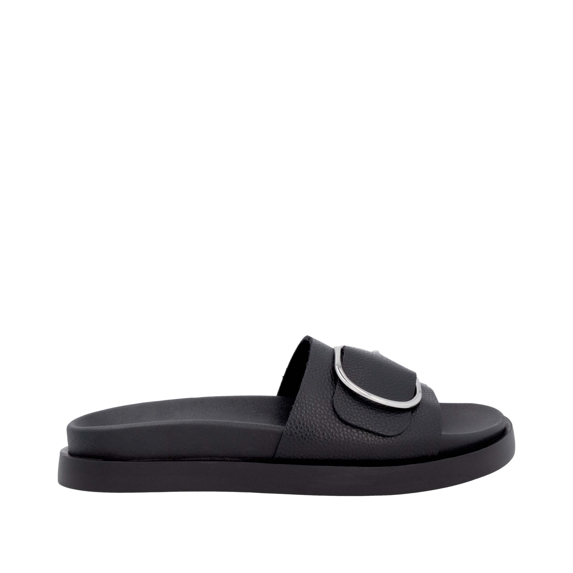 Rieker Sport Mules in Black