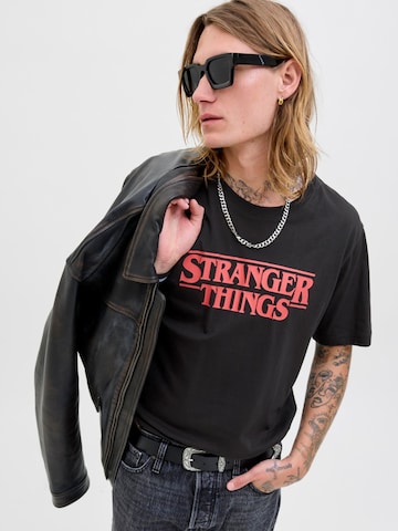 JACK & JONES T-shirt in Schwarz: Vorderseite
