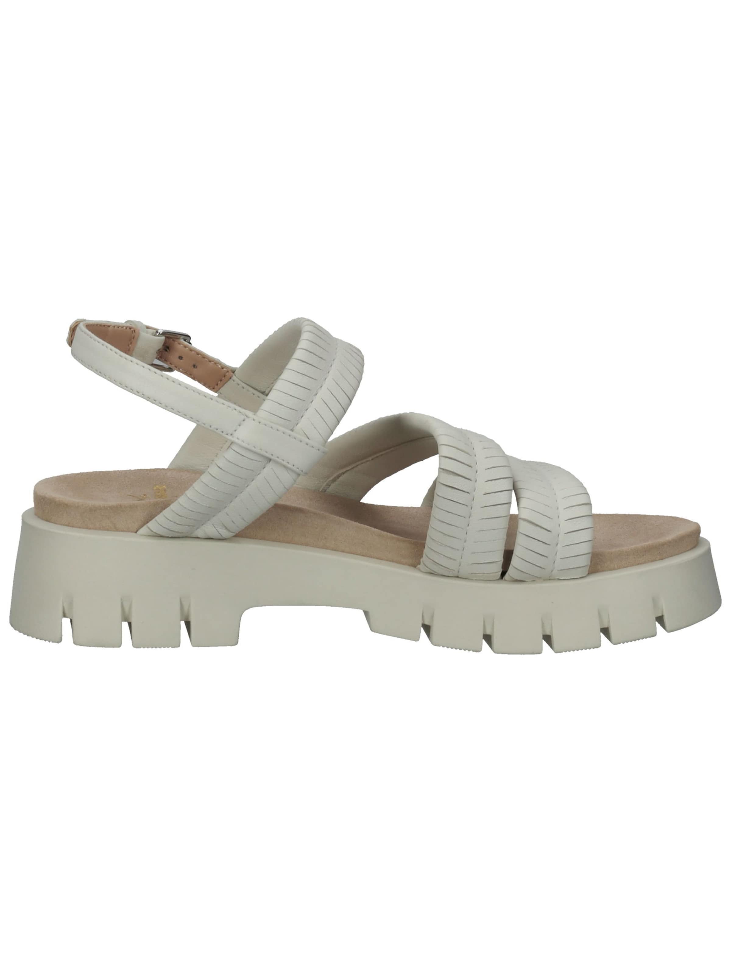 SANSIBAR Sandalen met riem in Grijs