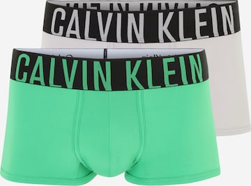 Calvin Klein Underwear تقليدي شورت بوكسر 'Intense Power' بلون أخضر: الأمام