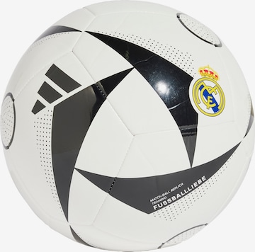 ADIDAS PERFORMANCE Ball 'Real Madrid Home' in White: front