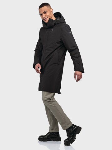 Parka d’hiver Schöffel en noir