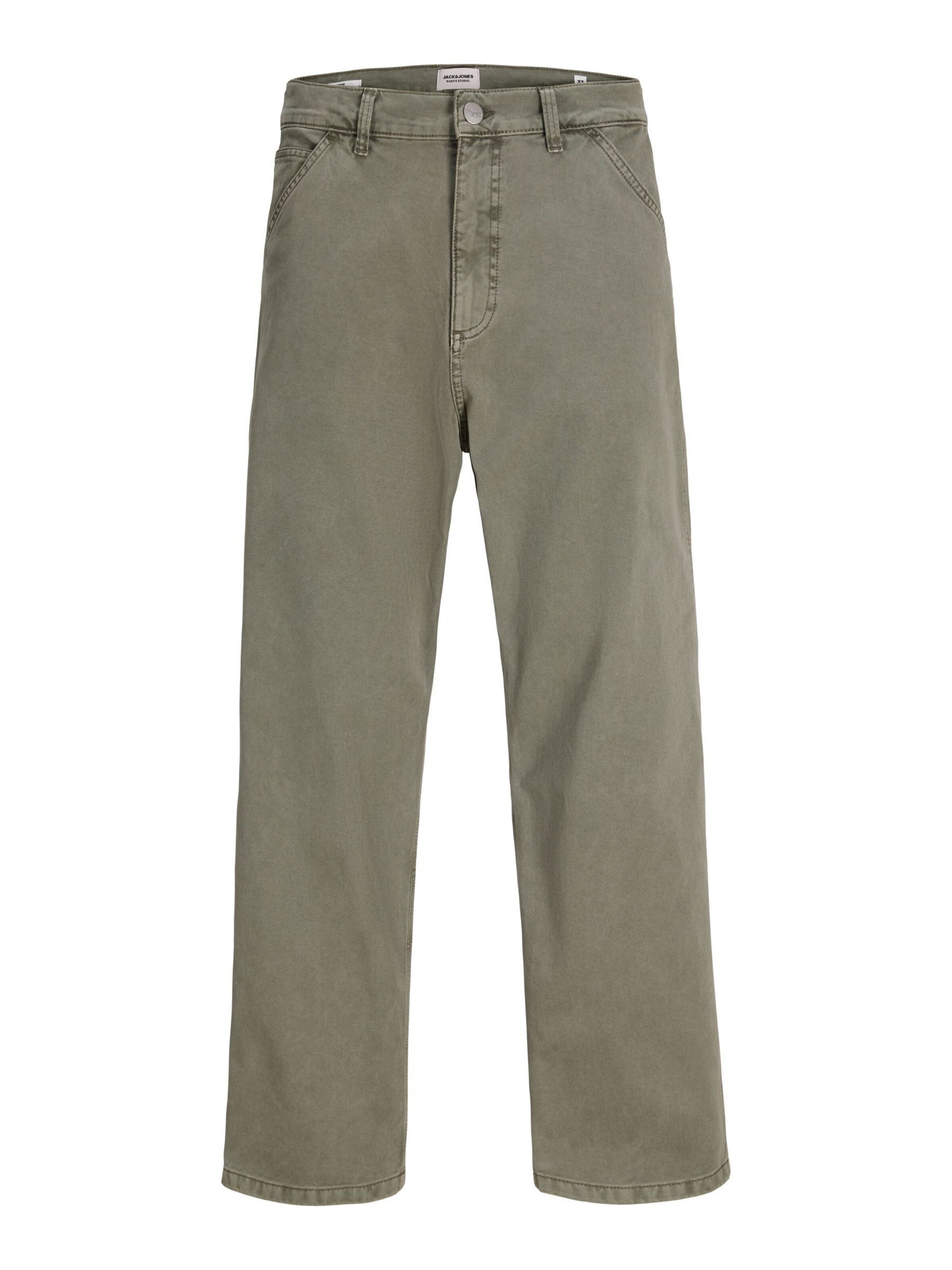 JACK & JONES Broek 'JPSTAlex' in Grijs: voorkant