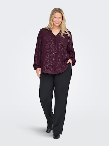 ONLY Carmakoma Blouse 'JOSEE ' in Lila