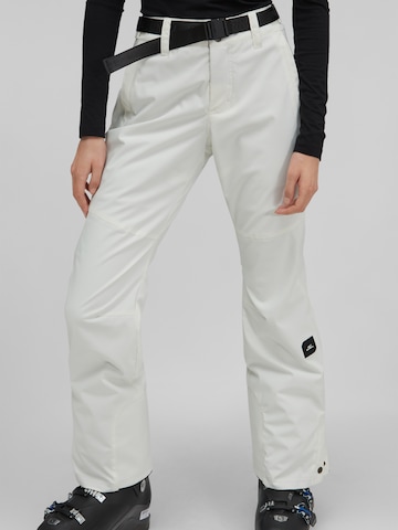 O'NEILL Normalny krój Spodnie sportowe 'Star' w kolorze biały: przód