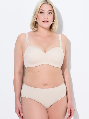 Ulla Popken Bandeau BH in Beige