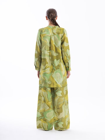 Haris Cotton Tunic in Green