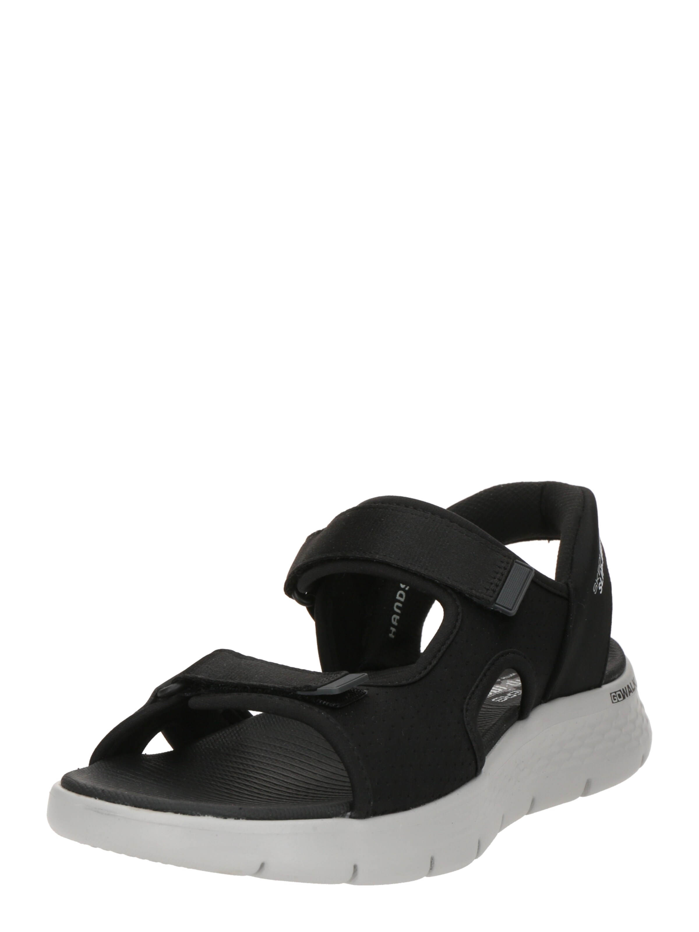 Sandales 'GO WALK' SKECHERS en noir : devant