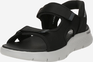 SKECHERS Sandale 'GO WALK' in Schwarz: Vorderseite