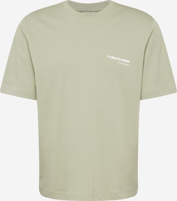 žalia JACK & JONES Marškinėliai 'JCOAERO': priekis