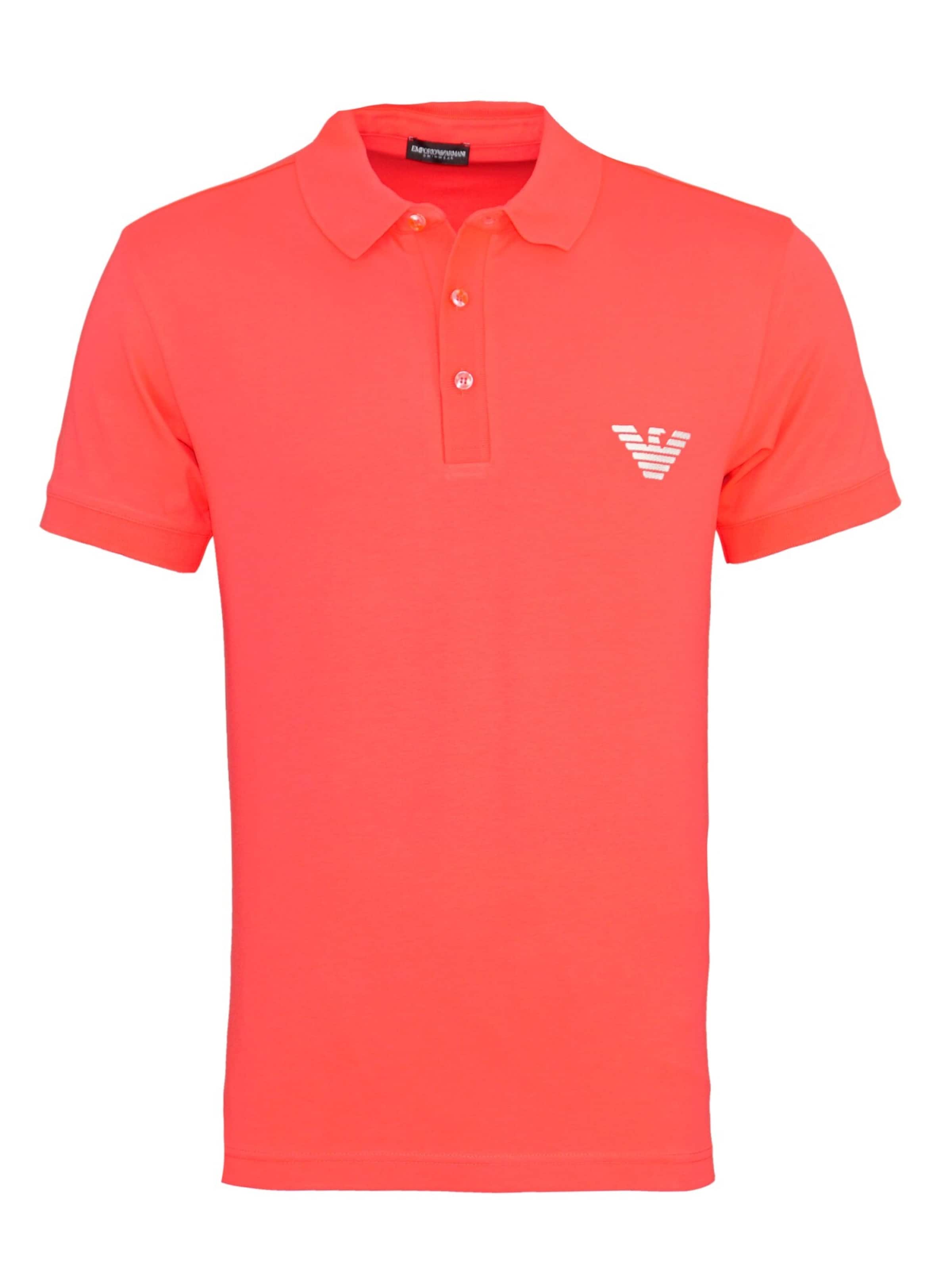 Emporio Armani Shirt in Rood: voorkant