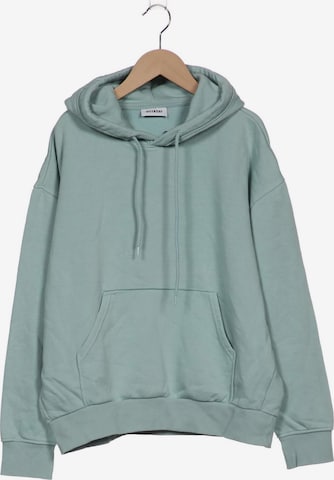 WEEKDAY Sweatshirt & Zip-Up Hoodie in XS in Green: front