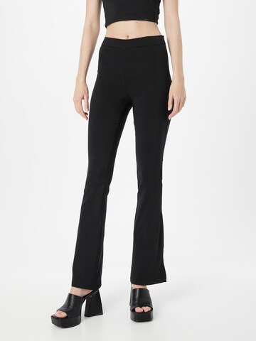 Bootcut Pantalon Dorothy Perkins en noir : devant