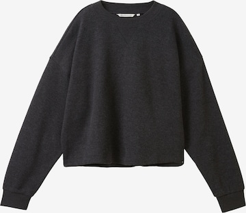 TOM TAILOR DENIM Sweatshirt i grå: forside