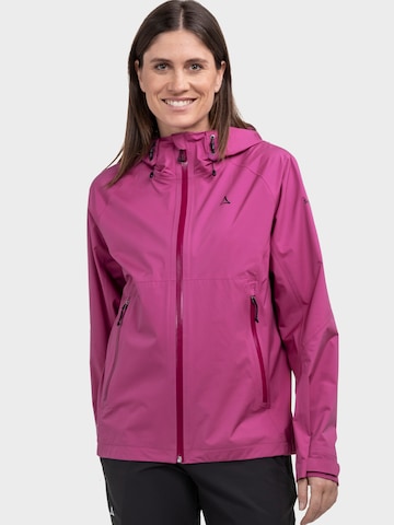 Schöffel Outdoorjas 'Vistdal' in Roze: voorkant