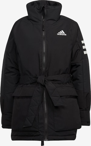 ADIDAS TERREX Outdoor jacket 'Utilitas' in Black: front