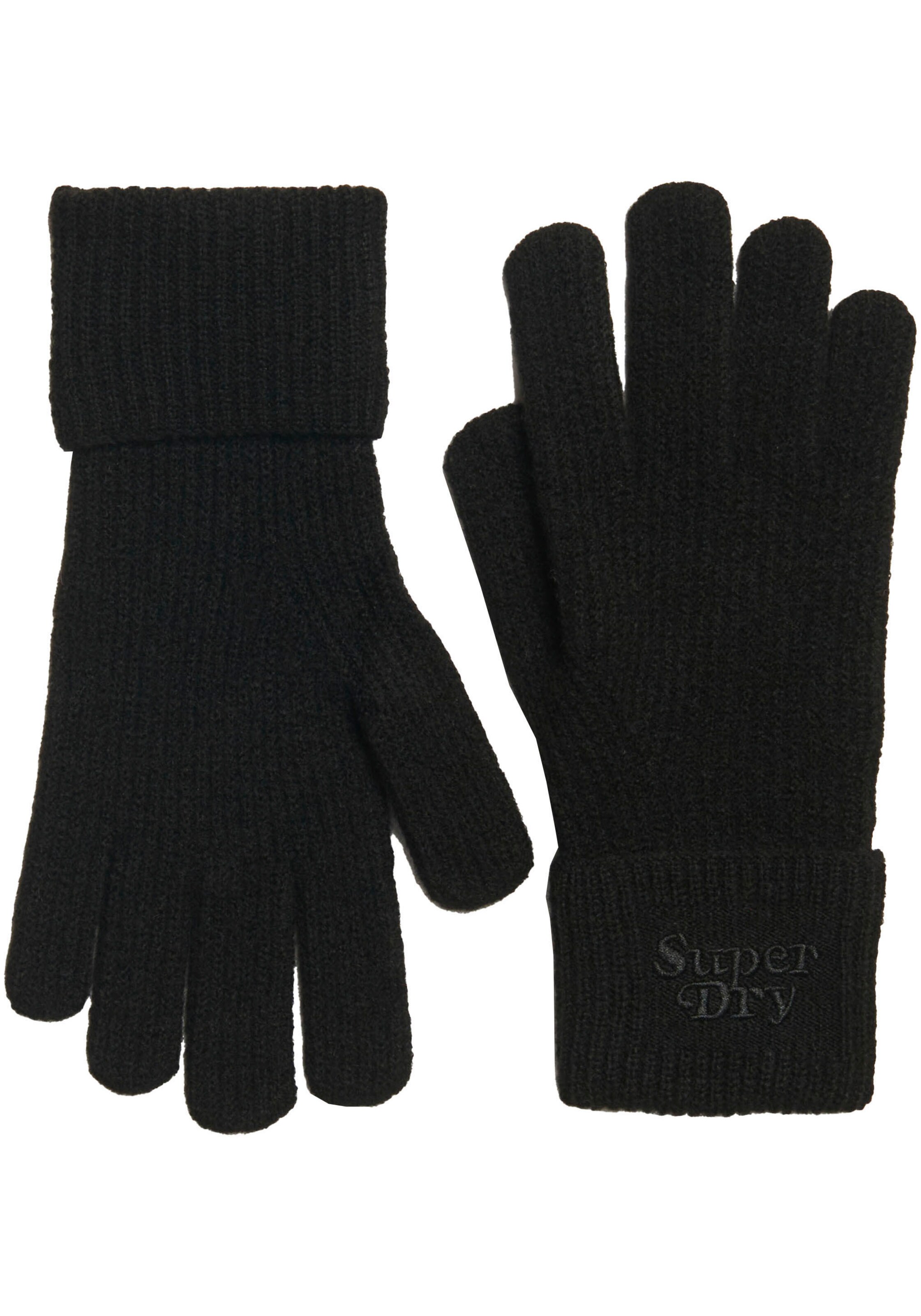 Superdry Handschuhe in Schwarz