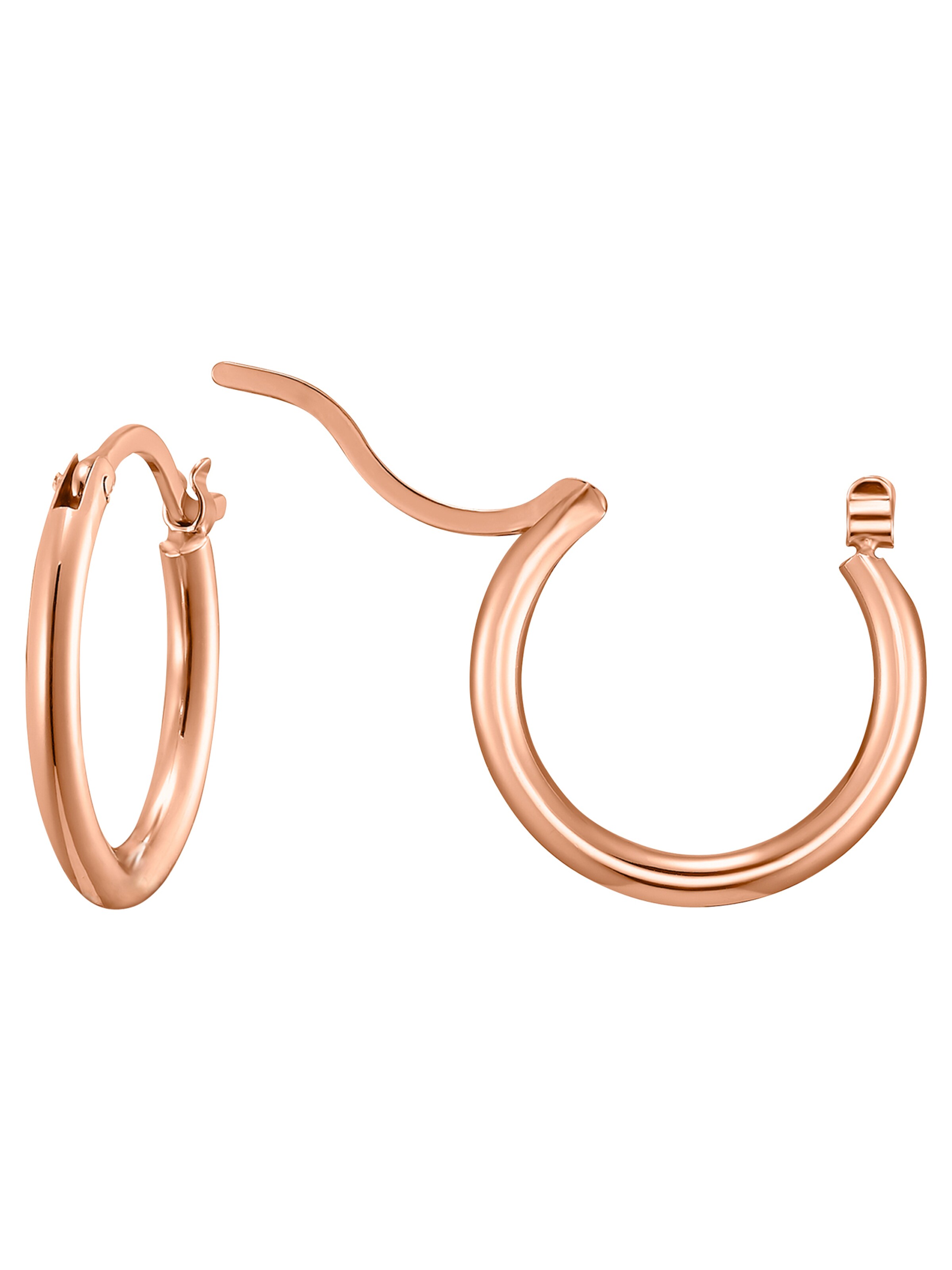 Heideman Ohrschmuck 'Creole' in Gold: Vorderseite