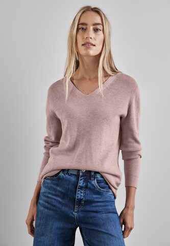 STREET ONE Pullover in Pink: Vorderseite
