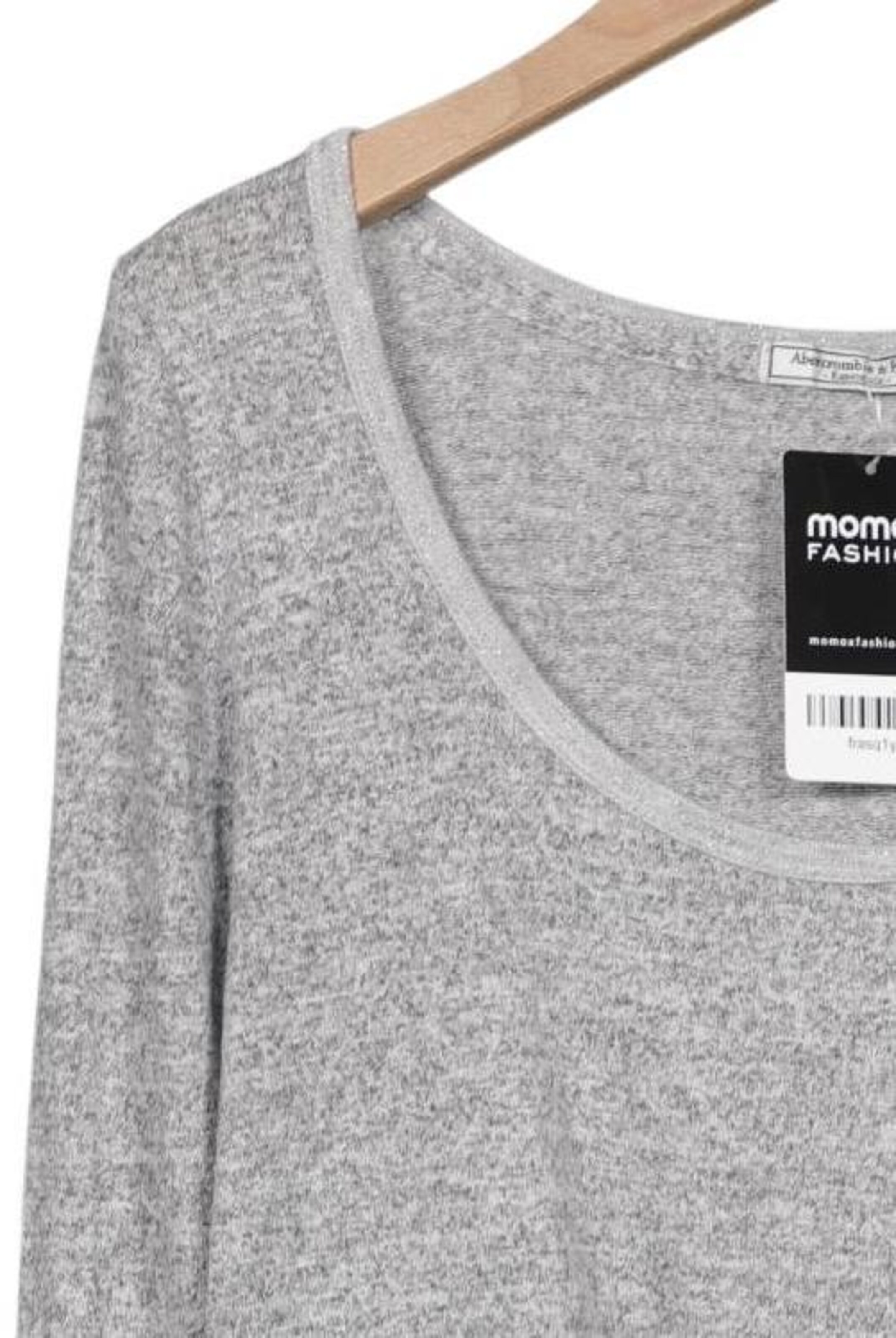 Abercrombie & Fitch Langarmshirt S in Grau