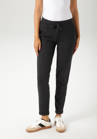 Aniston CASUAL Slim fit Pants in Black: front