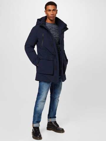 UNITED COLORS OF BENETTON Parka in Blau
