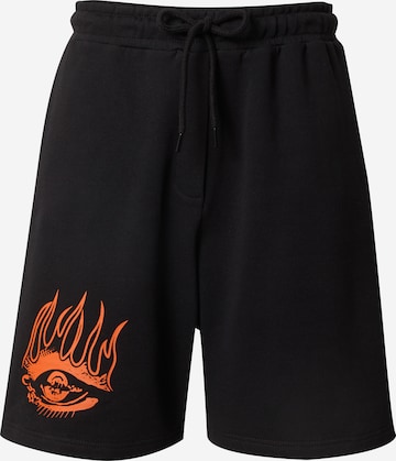 VIERVIER Regular Shorts 'Kira' in Schwarz: predná strana