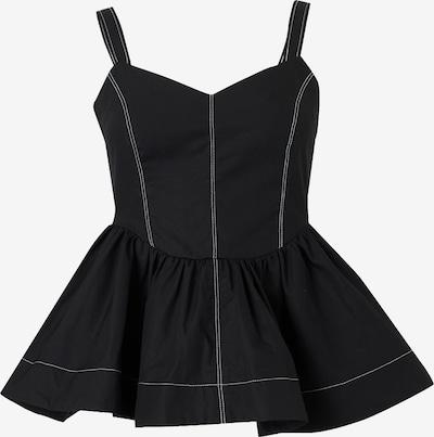 TOPSHOP Top 'MIRANDA' in XS in schwarz, Produktansicht