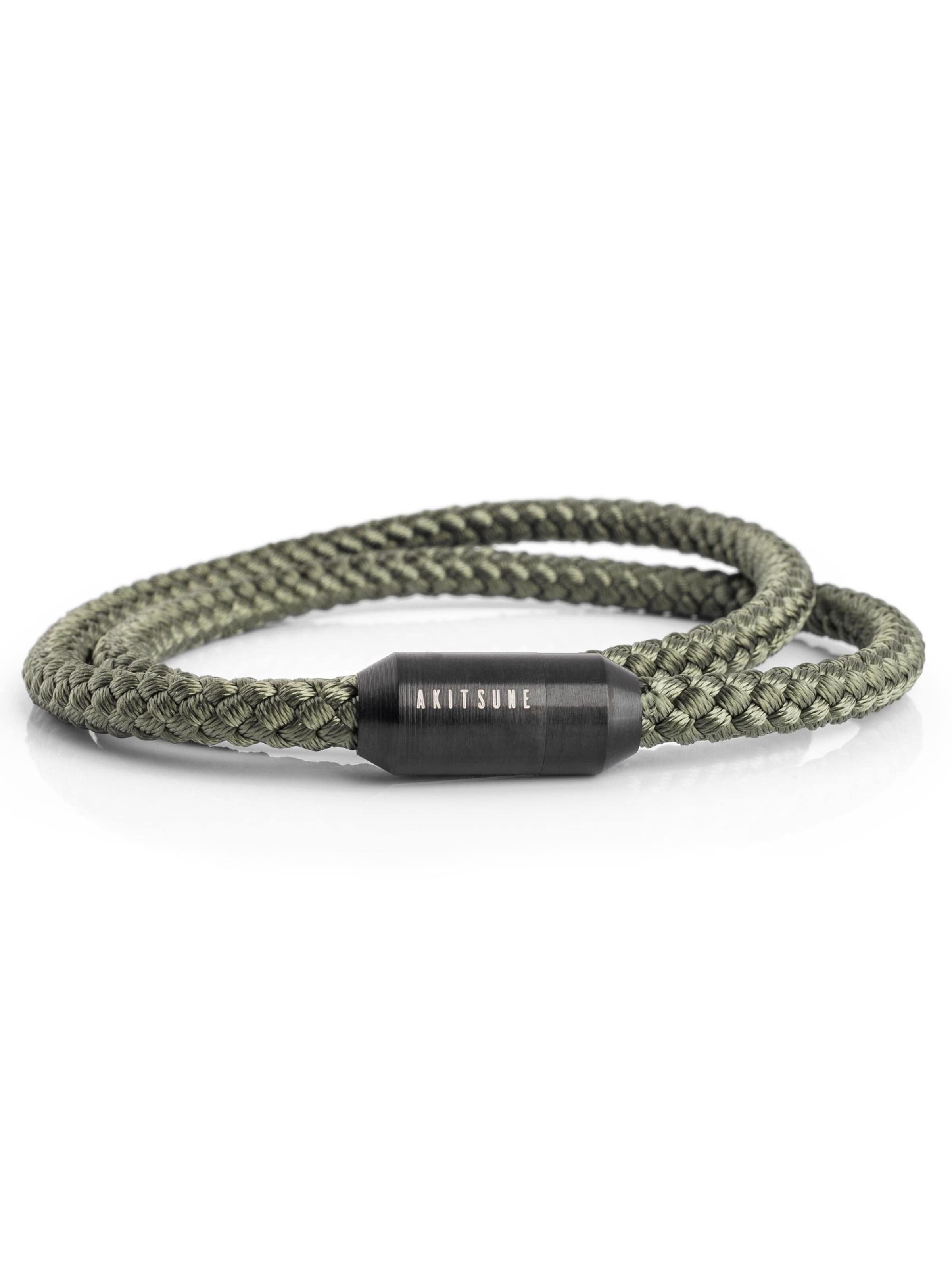 Akitsune Bracelet 'Mare' in Green: front