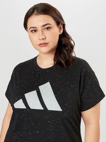 ADIDAS PERFORMANCE Functioneel shirt 'Winners' in Zwart