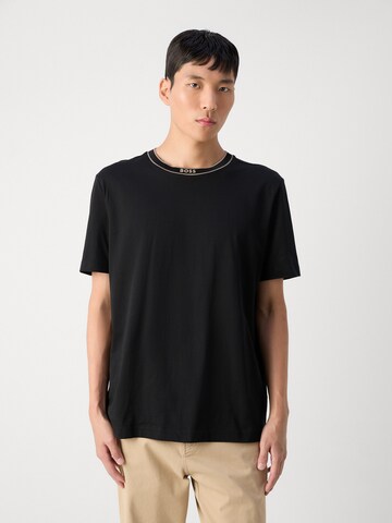 T-Shirt BOSS en noir : devant