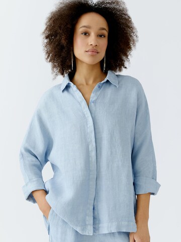 OUI Blouse in Blue: front