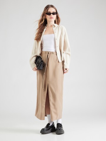 Camicia da donna 'ONLARIS' di ONLY in beige