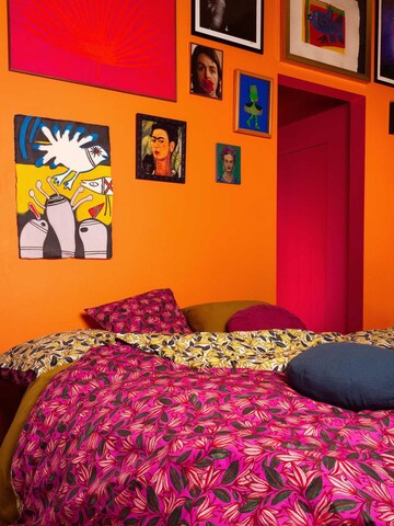 ESSENZA Bettwäsche 'Bellflower Beauty' in Pink