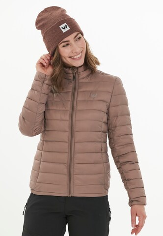 Whistler Between-Season Jacket 'Tepic' in Brown: front