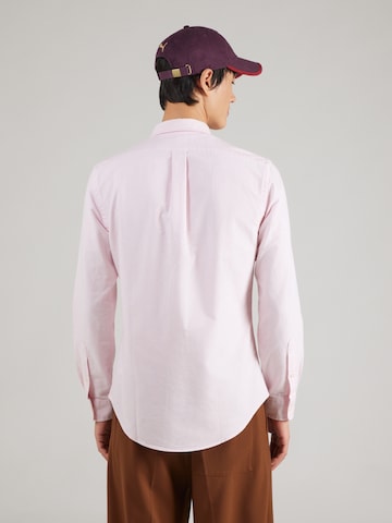 Coupe slim Chemise Polo Ralph Lauren en rose