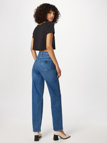 Regular Jeans de la Abrand pe albastru