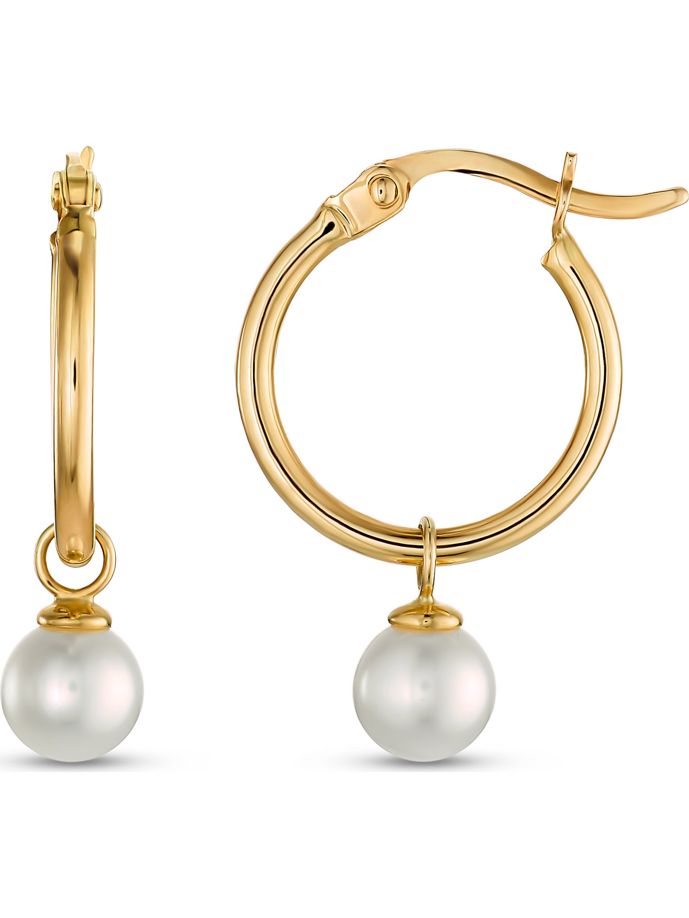 CHRIST Earrings in Yellow