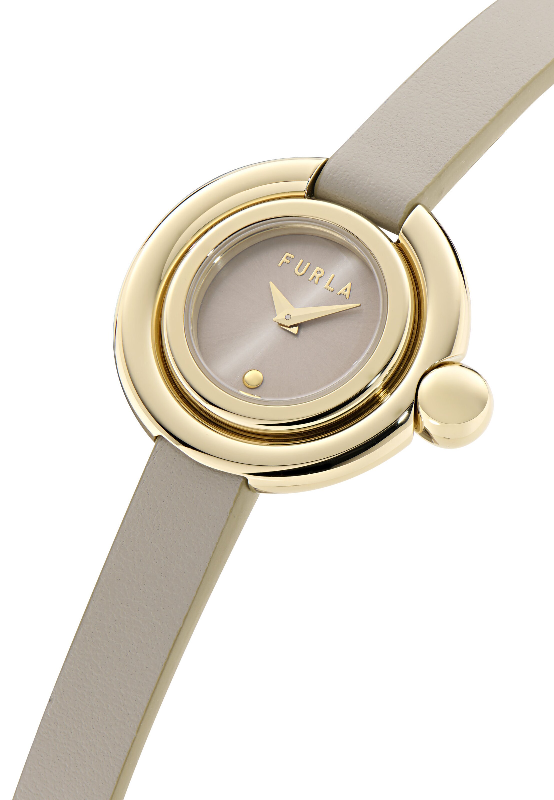 FURLA Analog watch 'Piercing' in Beige