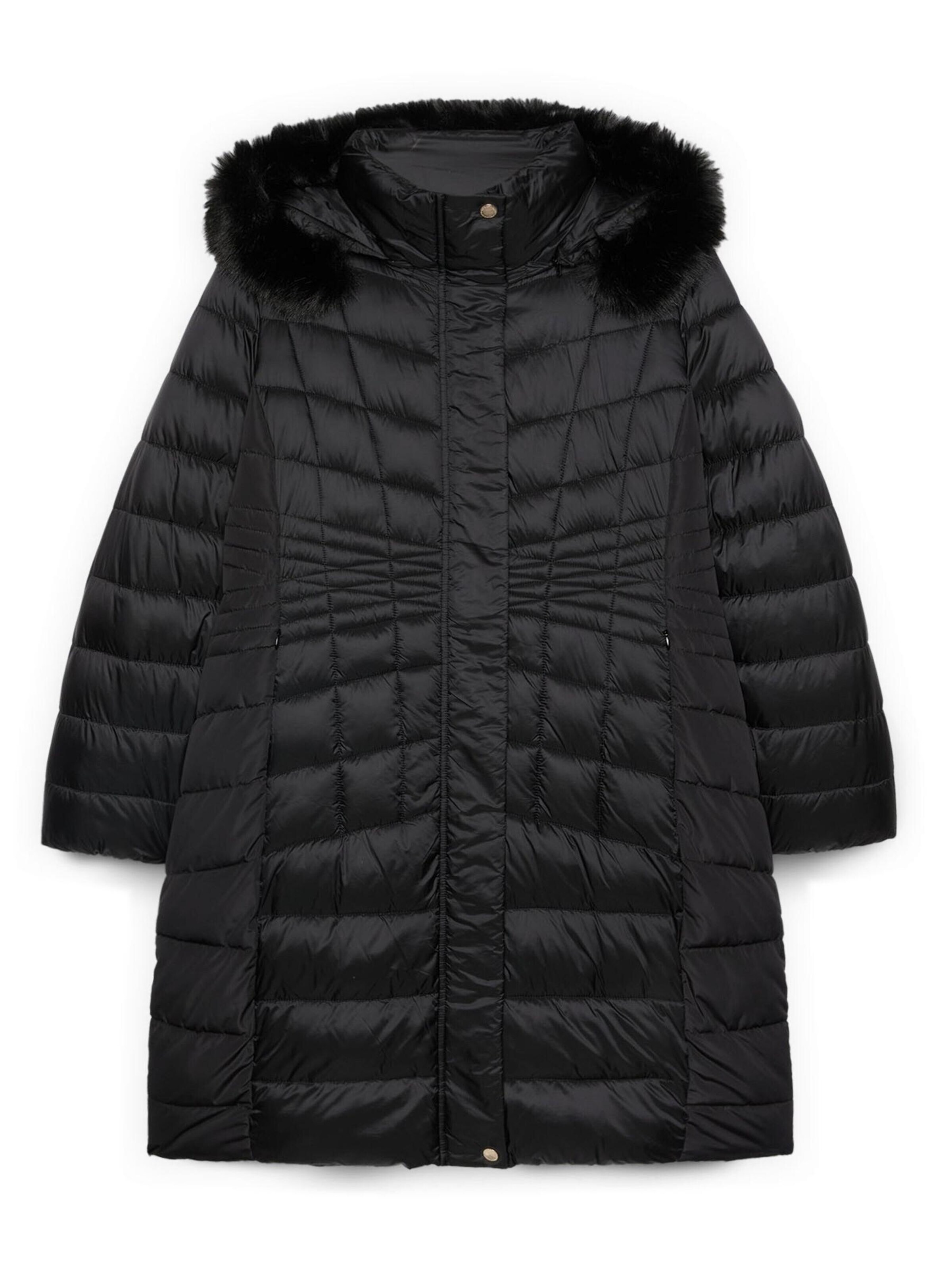 Fiorella Rubino - Chaqueta de invierno en negro: frente