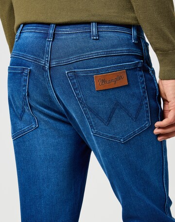 WRANGLER Слим Джинсы 'TEXAS SLIM' в Синий