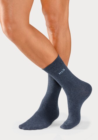 Chaussettes H.I.S en bleu