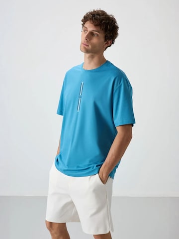 T-Shirt Tommy Life en bleu