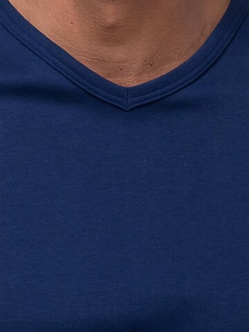 Mey Pyjama kurz 'Solid Night'‌‌ in Blau